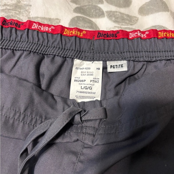 Dickies Women’s Scrub Pants Pewter Gray - Picture 4 of 4